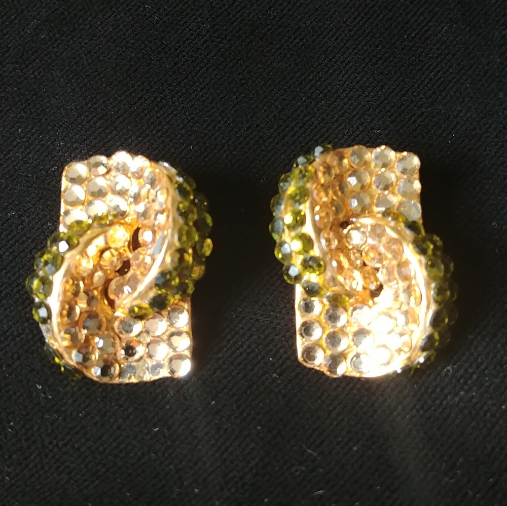 Fabulous 80s cocktail clip earrings